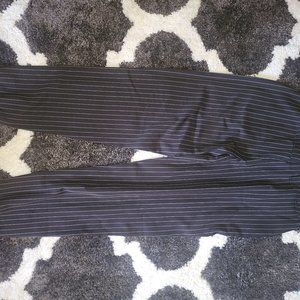 Size 6 Black Stripe Cargo Trousers